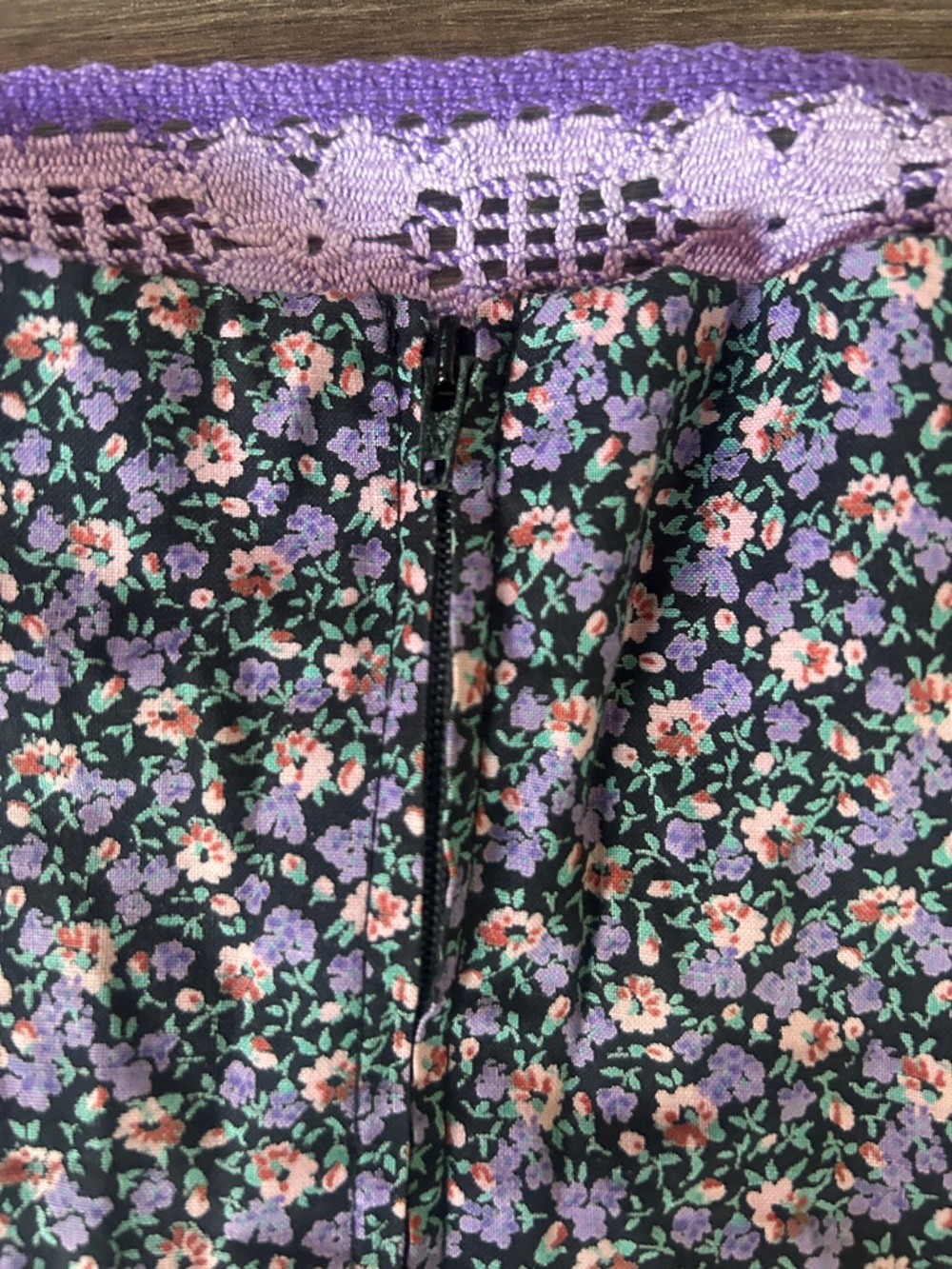 Vintage 90s Lucie Linden Floral Corset Tank Top Cottagecore Grunge - Picture 7 of 9